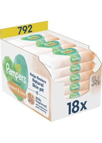 Pampers Harmonie Protect&Care; nedves t&ouml;rlőkendő gyerekeknek k&ouml;r&ouml;mvir&aacute;ggal 792 db