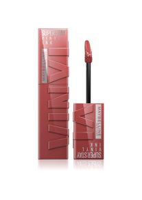 Maybelline NEW YORK SuperStay Vinyl Ink hosszantart&oacute; foly&eacute;kony r&uacute;zs 115 PEPPY 4.2 ml