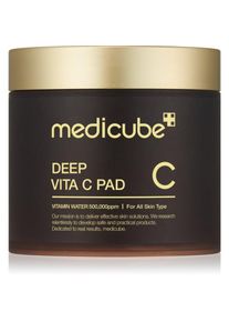 Medicube Deep Vita C Pad Intenz&iacute;v revitaliz&aacute;l&oacute; p&aacute;rn&aacute;k az &eacute;l&eacute;nk &eacute;s kisim&iacute;tott arcbőr&eacute;rt 70x1 db