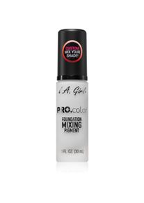 L.A. Girl Cosmetics PRO. Color alapoz&oacute; sz&iacute;npigment &aacute;rnyalat White 30 ml