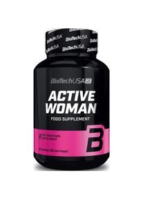 BioTechUSA Active Woman komplex multivitamin &aacute;sv&aacute;nyi anyagokkal h&ouml;lgyeknek 160 g