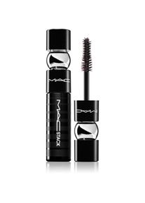 MAC Cosmetics MACStack Mascara Superstack Mega Brush d&uacute;s&iacute;t&oacute; &eacute;s hosszabb&iacute;t&oacute; szempillaspir&aacute;l mini &aacute;rnyalat Black 8 ml
