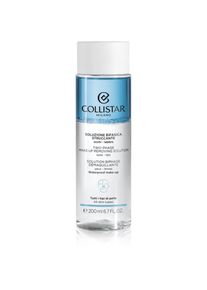 Collistar Cleansing Two-phase Make-up Removing Solution Eyes-Lips k&eacute;tf&aacute;zis&uacute; sminklemos&oacute; v&iacute;z&aacute;ll&oacute; szem- &eacute;s ajaksminkhez 200 ml