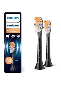 Philips Sonicare Premium All-in-One HX9092/88 csere fejek a fogkef&eacute;hez Black 2 db