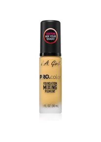 L.A. Girl Cosmetics PRO. Color alapoz&oacute; sz&iacute;npigment &aacute;rnyalat Yellow 30 ml
