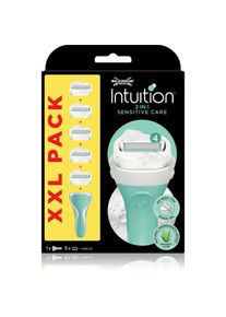 Wilkinson Sword Intuition 2in1 Soap & Shave Sensitive borotva + tartal&eacute;k fej