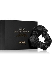 Notino Silk Collection Large scrunchie selyem hajgumi Black 1 db