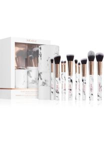 Zo&euml; Ayla Zo&euml; Ayla Makeup Brush Set Marble 10 Piece smink egyet szett