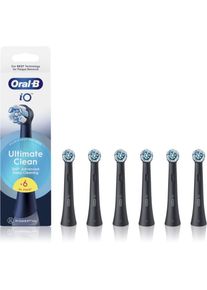 Oral-B iO Ultimate Clean csere fejek a fogkef&eacute;hez Black 6 db