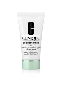 Clinique All About Clean&trade; 2-in-1 Cleansing + Exfoliating Jelly h&aacute;mlaszt&oacute; tiszt&iacute;t&oacute; g&eacute;l 150 ml