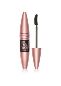 Maybelline NEW YORK Lash Sensational legyező hat&aacute;s&uacute; szempillaspir&aacute;l a hossz&uacute; &eacute;s d&uacute;s pill&aacute;k&eacute;rt &aacute;rnyalat Intense Black 9.5 ml