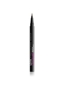 Nyx Cosmetics NYX Professional Makeup Lift&Snatch; Brow Tint Pen szem&ouml;ld&ouml;k fix&aacute;l&oacute; &aacute;rnyalat 08 - Espresso 1 ml