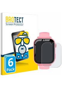 BROTECT Entspiegelungsfolie Displayschutz Displayschutzfolie Folie Matt, Smartwatch Schutzfolie, Transparent
