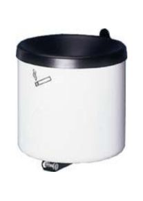 Var, Aschenbecher, Sicherheits-Wandascher H 160 mm weiss
