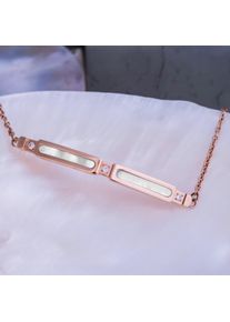 Holzkern Bracelets Femme or rose et nacre