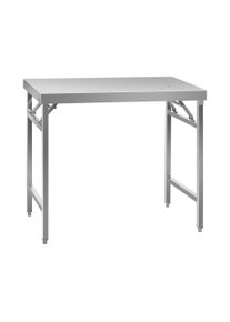 ROYAL CATERING &Ouml;sszecsukhat&oacute; munkaasztal - 60 x 100 cm - 200 kg teherb&iacute;r&aacute;s RCAT-100/60KE