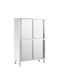 ROYAL CATERING Rozsdamentes ac&eacute;l t&aacute;ny&eacute;r szekr&eacute;ny - 120 cm RCGE-120