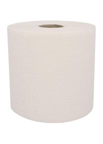 Werra Papier Papernet Handtuchrolle 416611 1lagig weiss 750Bl. 6 Rl./Pack. (416611), Haushaltspapier, Weiss