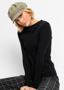 Cappello da marinaio con dettaglio intrecciato, Verde, Taglia Onesize, bonprix