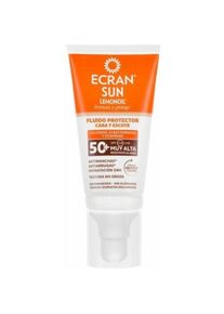 Ecran, Sonnencreme, SUN LEMONOIL CARA & ESCOTE SPF50+ fluido solar 50 ml (Sonnenspray, SPF 50, 50 ml)