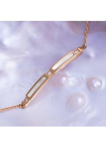 Holzkern Pulseras Mujer oro y n&aacute;car