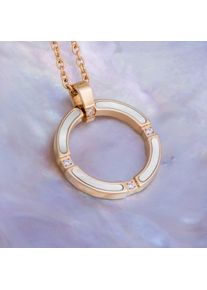 Holzkern Necklaces Women złoto i masa perłowa