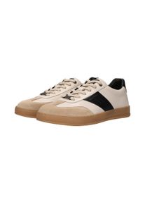 Sneaker Salamander, Herren, Gr. 40, beige (wei&szlig;, kombiniert), Leder, Schuhe Sneaker, Retro-Sneaker, Halbschuh, Streetwear-Schn&uuml;rschuh in weiter Form