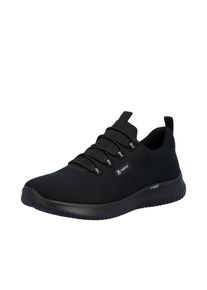 Slip-On Sneaker Rieker, Herren, Gr. 42, Textil, schwarz, unifarben, Schuhe Slip-On Sneaker, Slipper, Halbschuh, Freizeitsneaker zum Schlupfen