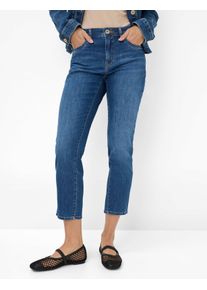 Brax Dames Style MARY S USED STONE BLUE, denim blauw,
