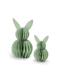 Tchibo - 2 h&uacute;sv&eacute;ti nyuszi pap&iacute;rb&oacute;l - z&ouml;ld