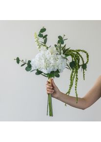 Scandinavian Collection, Kunstpflanzen, - Large bouquet - White - Large (24 cm)