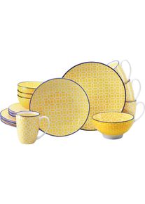 Creatable, Geschirrset, Mediterran (16 Stk.)