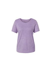 Tchibo - T-Shirt mit Merinowolle - Damen - Gr. S - lila