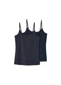Tchibo - 2 Spaghetti-Hemdchen - Damen - Gr. M - dunkelblau