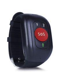 Quyueda SOS-Armband f&uuml;r Senioren mit GPS-Tracker, Sprachanrufen und Sicherheitszaun, Smartwatch