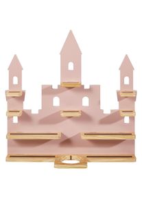 Ben'n'jen Regal f&uuml;r Toniebox und Figuren, Naturfarben, Pink, Holz, Kiefer, massiv, Abstraktes, 9 F&auml;cher, 58x59x15 cm, Typenauswahl, Babym&ouml;bel & Kinderm&ouml;bel, Babyzimmer, Babyregale & Kinderregale