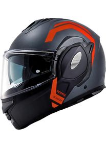 Vito Reverse, modular helmet , color: Matt Grey/Black/Orange , size: L