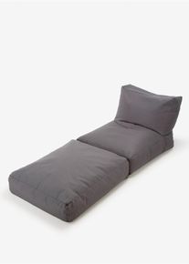 bonprix Sitzsack Gartenliege, grau