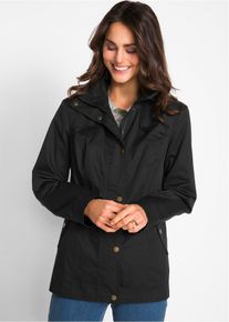 bonprix Kurtka ze st&oacute;jką, czarny, 42