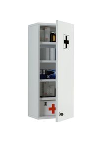 Vcm Medizinschrank &raquo;Medizinschrank Arzneischrank Medasa L abschlie&szlig;bar&laquo; 1 Stk. tlg.