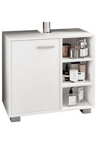 Vcm Waschbeckenschrank &raquo;Holz Badm&ouml;bel Badunterschrank Waschbecken Zalo L&laquo; 1 Stk. tlg.