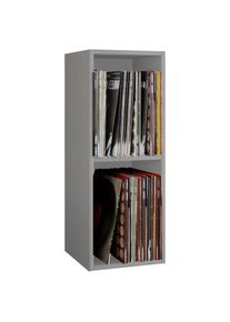 Vcm Media-Regal &raquo;Holz Schallplatten LP Stand Regal Platto 2fach&laquo; 1 Stk. tlg.