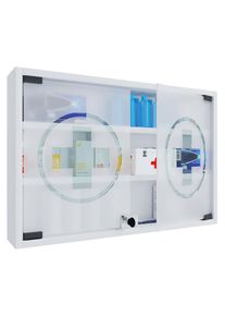 Vcm Medizinschrank &raquo;Medizinschrank Arzneischrank Wandregal Hustila M&laquo; 1 Stk. tlg.