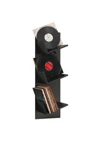 Vcm Media-Regal &raquo;Holz B&uuml;cher Schallplatten LP H&auml;nge Wandregal Sulda&laquo; 1 Stk. tlg.