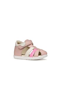 Geox Lauflernschuh &raquo;B SANDAL MACCHIA GIR&laquo; Babyschuh mit Klettverschluss, Gr&ouml;&szlig;enschablone zum Download
