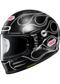 Shoei Glamster06 Blast, kask pełnotwarzowy , kolor: Czarny/Biały , rozmiar: XS