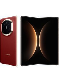 Huawei Smartphone "Mate X7", Energieeffizienz: C, rot, B:18,2cm H:5cm T:19,75cm, Mobiltelefone, Smartphone