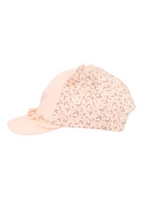 Baseball Cap MaxiMo, Jungen, Gr. 51/53, rosa, Baumwolle, gemustert, Caps Baseball Cap, mit Animal-Print, mit &Ouml;hrchen, mit 3D-Stickerei, Baumwolle