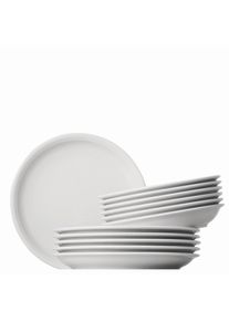 Thomas Tafelservice, Wei&szlig;, Keramik, 12-teilig, 31.6x28.2x31.6 cm, robust, lebensmittelecht, Geschirr, Geschirrsets, Tafelservice
