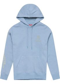 Troy Lee Designs Peace Out, hoodie women , color: Light Blue/Grey , size: XL